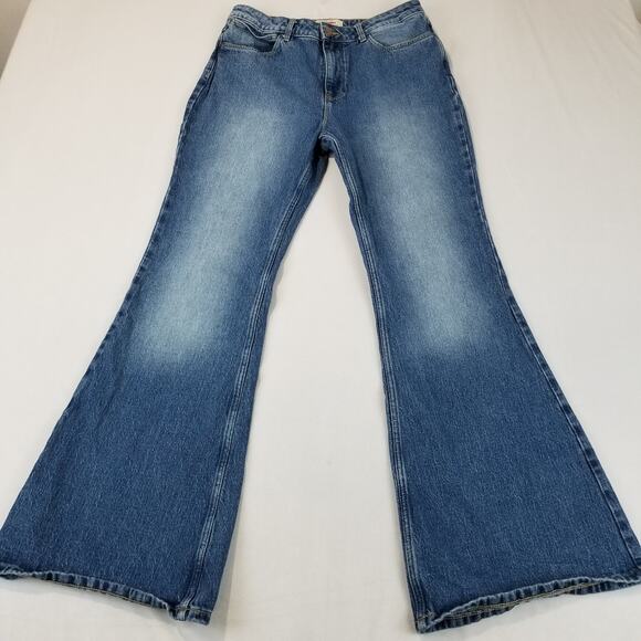 Wrangler Jeans Womens 8/29 X 32 High-Rise Fierce Flare Cowboy Rodeo Western - Picture 11 of 11